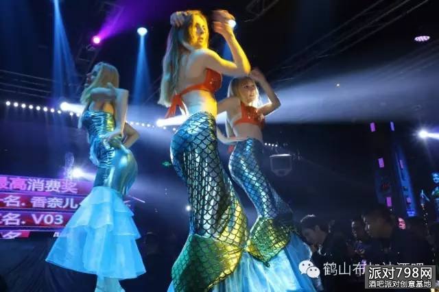 布加迪酒吧【美人鱼】大型主题派对，掀起人鱼浪潮，绝美人鱼性感