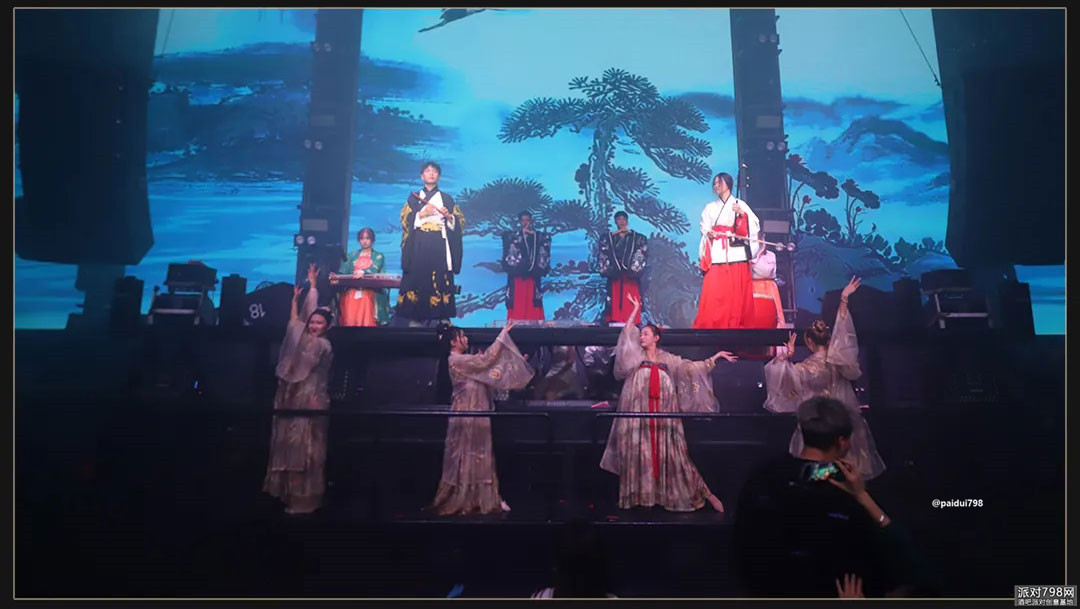 中国国韵下的狂欢 拉下这一派对的核心风暴 汉都电音剧场 古装风主题派对