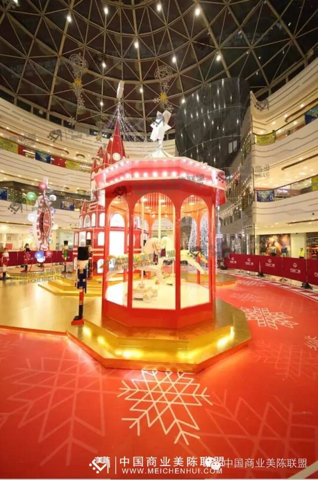 【圣诞布场参考】「胡桃夹子的奇幻王国」万达广场圣诞节布置