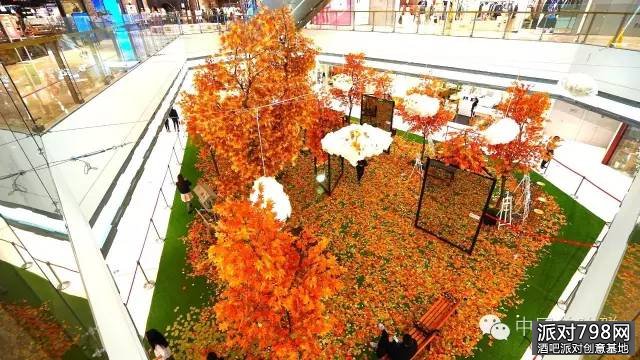 大悦城把整个秋天都搬进了购物中心！