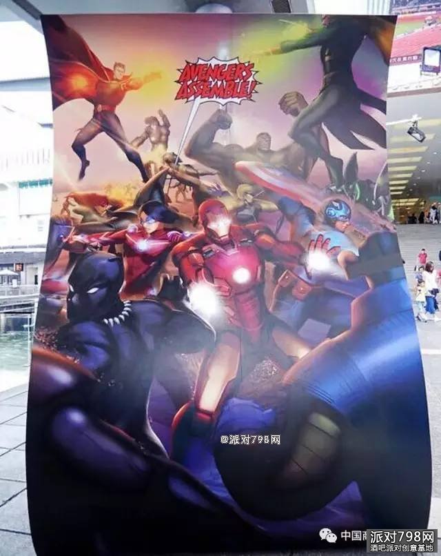 【Marvel夏日超级英雄】主题展 铁甲奇侠走出漫画对抗邪恶势力
