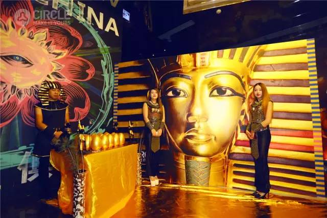 CIRCLE派对回顾 埃及风情主题派对 圈驻世界埃及站！法老宫殿内的一场热辣派对！