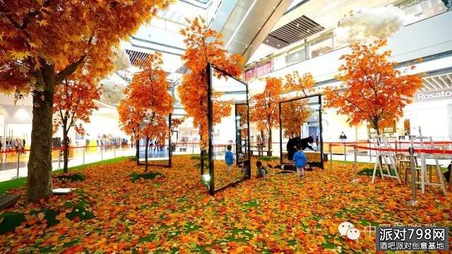 大悦城把整个秋天都搬进了购物中心！