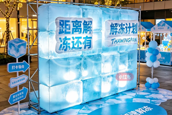 夏日冰块解冻计划｜商场降温美陈太出圈啦
