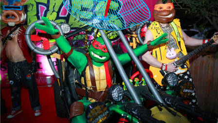 亚洲最大规模巡回狂欢派对义乌站，义乌最好玩的忍者神龟主题派对精彩瞬间