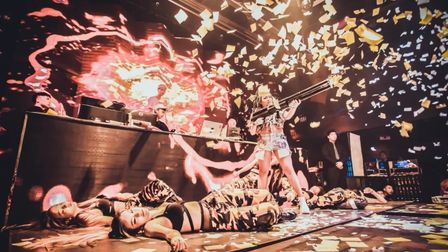 国际派对空间酒吧电音主题派对 & DJ AIRSECRET<艾尔僵尸> “纹身艺术与极限音乐的完美结合”~~~