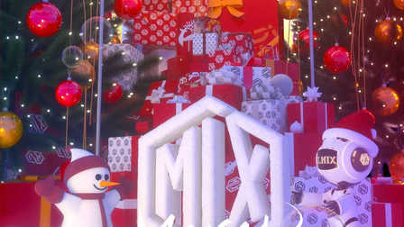 当祝福响起礼赞的钟声 迎接圣诞夜最美的祝愿 TMIXCLUB 圣诞节主题派对海报参考