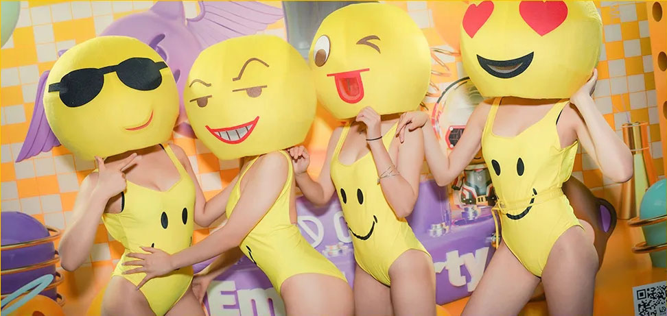东莞LD酒吧 Emoji表情主题派对