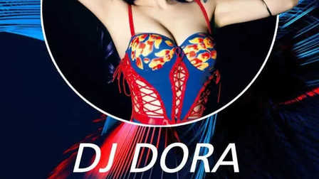超颜值女神DJ DORA 酒吧演出海报