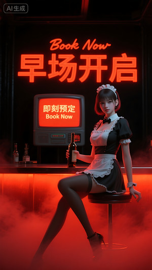 早场预定-玩乐在即-转场-邀约-日常宣传-美女素材-可商用人物素材