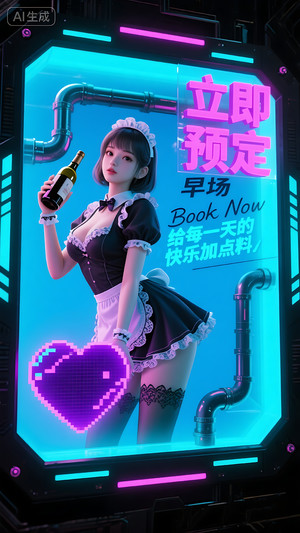 早场预定-玩乐在即-转场-邀约-日常宣传-美女素材-可商用人物素材
