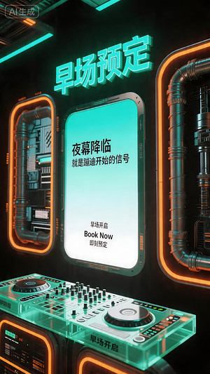 早场预定-玩乐在即-转场-邀约-日常宣传-美女素材-可商用人物素材