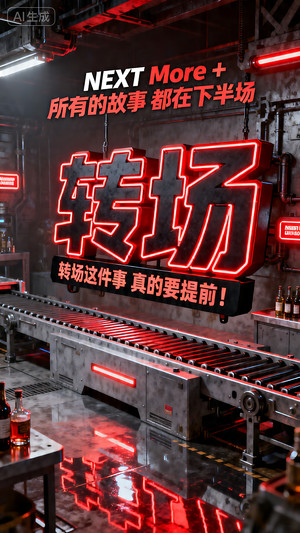 赛博朋克转场海报素材