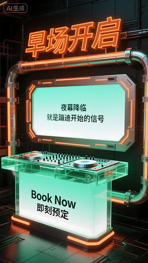 早场预定-玩乐在即-转场-邀约-日常宣传-美女素材-可商用人物素材