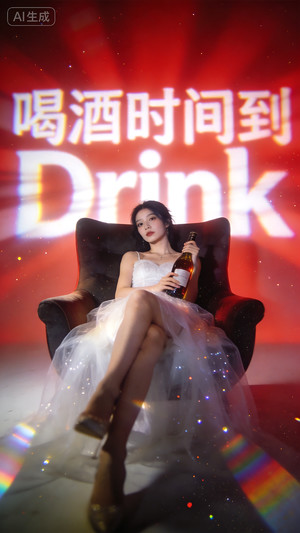 早场预定-玩乐在即-转场-邀约-日常宣传-美女素材-可商用人物素材
