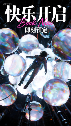 早场预定-玩乐在即-转场-邀约-日常宣传-美女素材-可商用人物素材