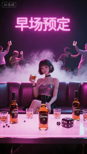 早场预定-玩乐在即-转场-邀约-日常宣传-美女素材-可商用人物素材