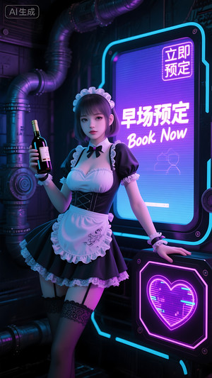 早场预定-玩乐在即-转场-邀约-日常宣传-美女素材-可商用人物素材