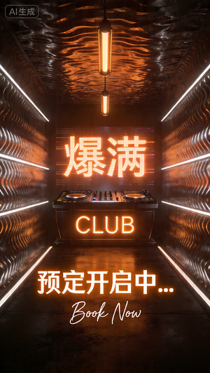 爆满-活动现场-DJ台-邀约-日常宣传