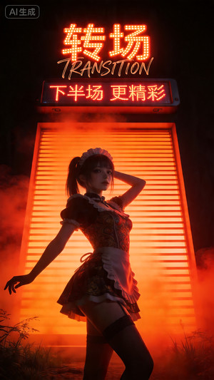 早场预定-玩乐在即-转场-邀约-日常宣传-美女素材-可商用人物素材