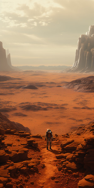 流浪火星的宇航员-1-转场 邀约 海报素材