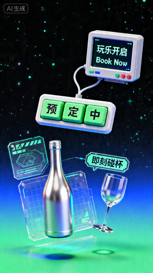 早场预定-玩乐在即-转场-邀约-日常宣传-美女素材-可商用人物素材