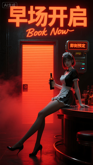 早场预定-玩乐在即-转场-邀约-日常宣传-美女素材-可商用人物素材