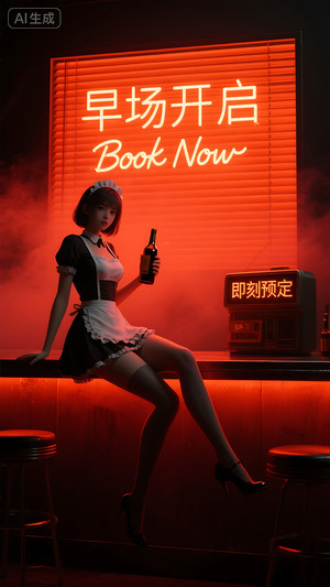 早场预定-玩乐在即-转场-邀约-日常宣传-美女素材-可商用人物素材