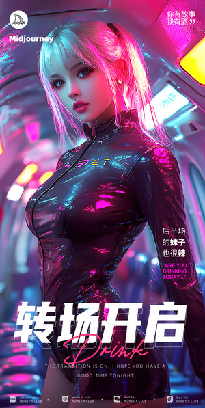 早场预定-玩乐在即-转场-邀约-日常宣传-美女素材-可商用人物素材