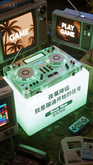 早场预定-玩乐在即-转场-邀约-日常宣传-美女素材-可商用人物素材