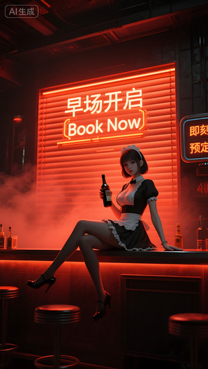 早场预定-玩乐在即-转场-邀约-日常宣传-美女素材-可商用人物素材