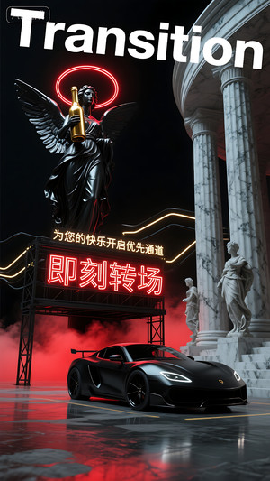 早场预定-玩乐在即-转场-邀约-日常宣传-美女素材-可商用人物素材