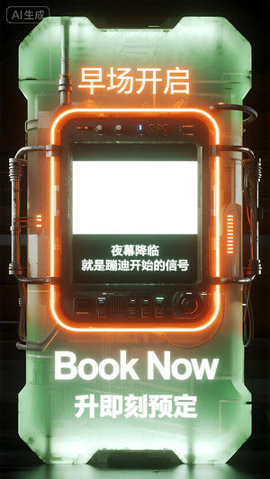 早场预定-玩乐在即-转场-邀约-日常宣传-美女素材-可商用人物素材