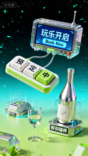 早场预定-玩乐在即-转场-邀约-日常宣传-美女素材-可商用人物素材