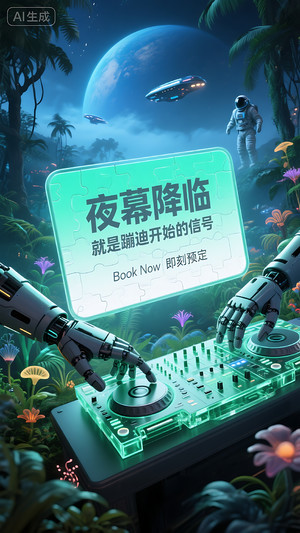 早场预定-玩乐在即-转场-邀约-日常宣传-美女素材-可商用人物素材