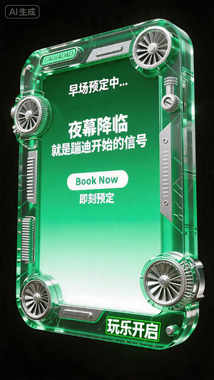 早场预定-玩乐在即-转场-邀约-日常宣传-美女素材-可商用人物素材