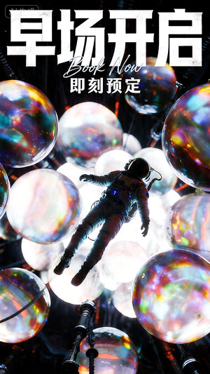 早场预定-玩乐在即-转场-邀约-日常宣传-美女素材-可商用人物素材