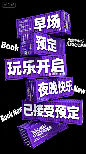 早场预定-玩乐在即-转场-邀约-日常宣传-美女素材-可商用人物素材