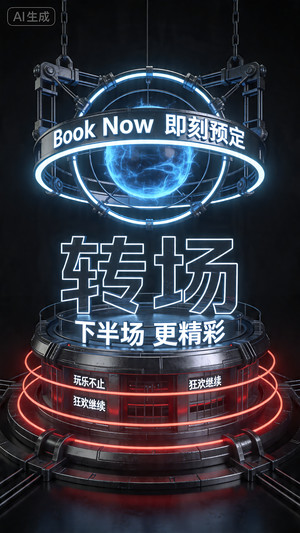 转场-酒吧日常宣传素材 