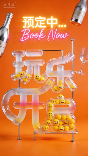 早场预定-玩乐在即-转场-邀约-日常宣传-美女素材-可商用人物素材