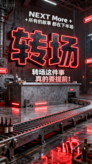赛博朋克转场海报素材