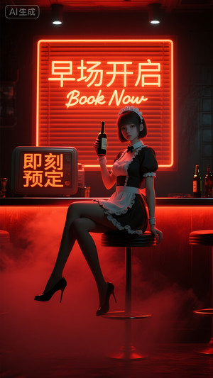 早场预定-玩乐在即-转场-邀约-日常宣传-美女素材-可商用人物素材