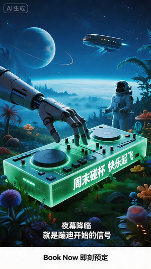 早场预定-玩乐在即-转场-邀约-日常宣传-美女素材-可商用人物素材